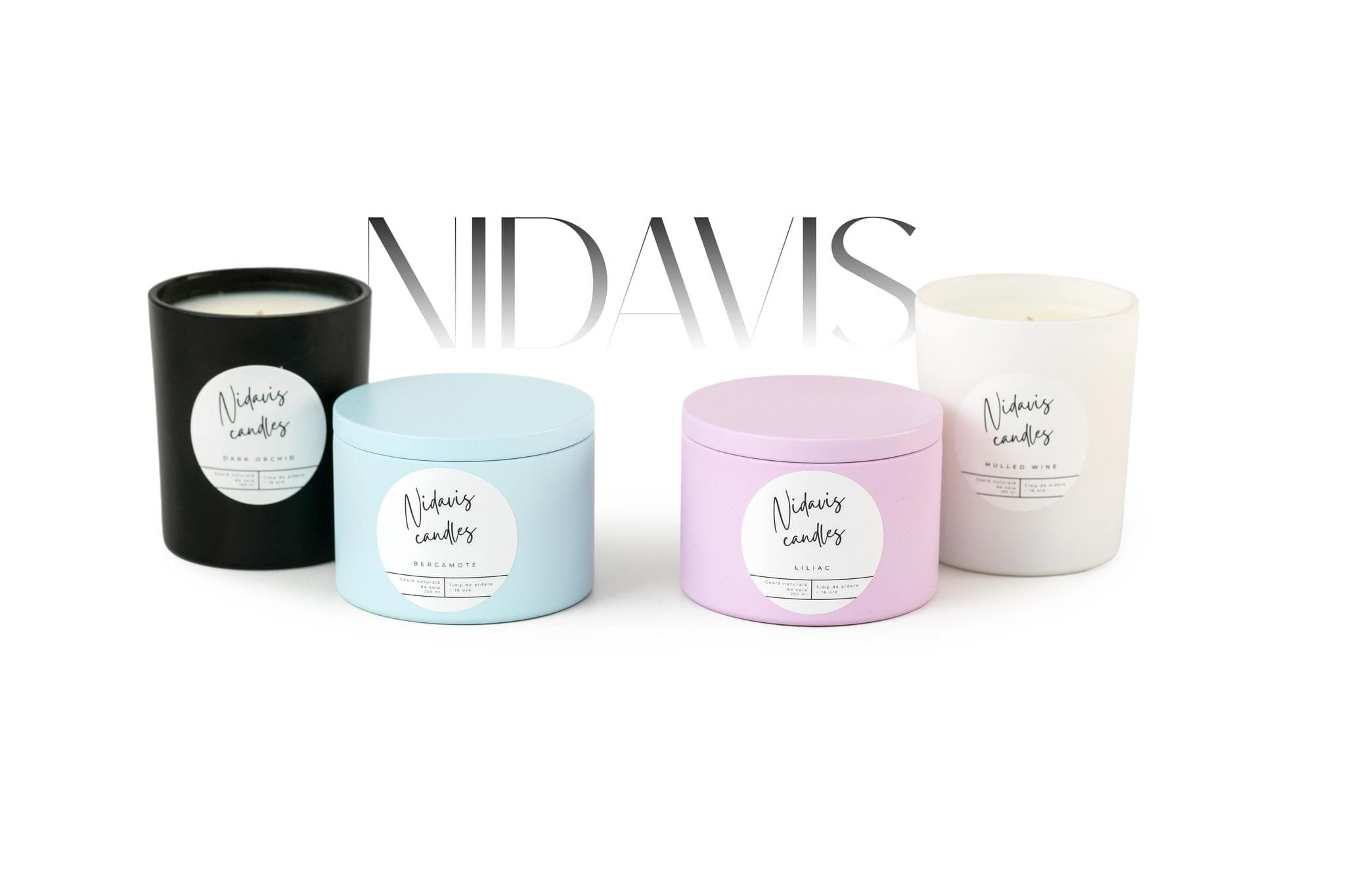 Lumânare artizanală Nidavis